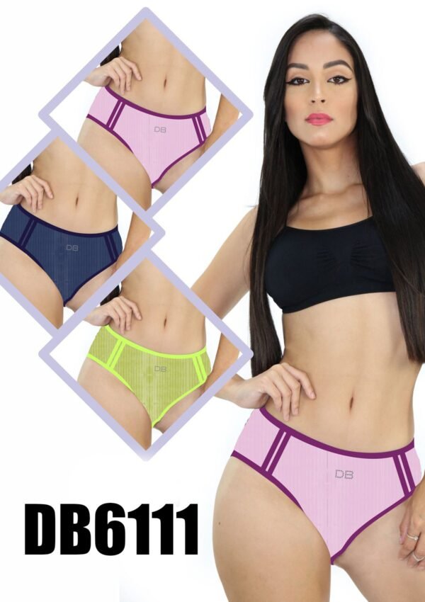 DB6111 Hiphugger Lines Panty by Dear Body