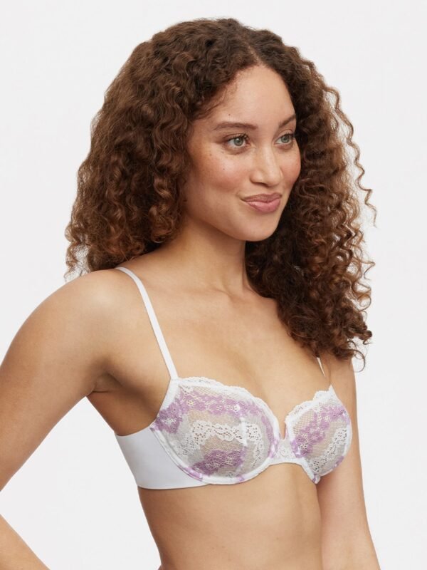 Impress Floral Lace Balconette Bra - Image 3